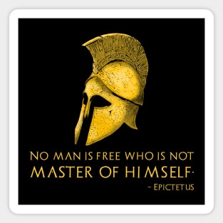 Motivational Stoic Ancient Greek Stoicism Epictetus Quote Magnet